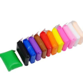 Pack of 12 different colours Play dough - Air dry polymer clay - Fomic dough for kids - Foam clay modeling clay dough. 
