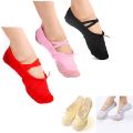 Canvas Girl Women Adult Ballet Dance Shoes Slippers Pointe Gymnastics Shoes. 
