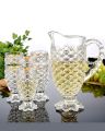 Fish Design Water and Juice Glasses Set. 