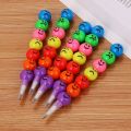 5*7 Color Crayons Cartoon Smiley Face Expression Candy Gourd Pen Children Students Painting Stationery School Office Supplies. 