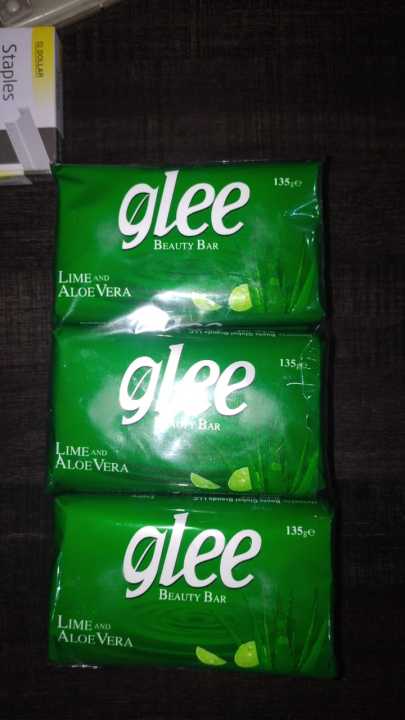 glee beauty bar lime aloe vera soap 135gm 6 pes pack