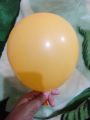 10 pcs 9 inch Mango Balloons without shinny Latex Balloon for Valentine Birthday Parties Baby Shower Wedding Backdrop Decor Minion, Bee Theme and Summer Party. 