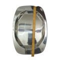 Stainless Steel Rice Serving Dish 14 Inch x 10 Inch |  Made from food-grade stainless steel. 