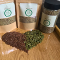 Seed Cycle Kit (FOL + LUT Blends) – PCOS, Hormone Balance, PMS Relief | 100% Natural Flax, Pumpkin, Sesame & Sunflower Seeds | 30-Day Cycle Support. 