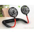 Hanging Neck Fan for Kitchen | Folding Handheld Fan Wearable Portable Neckband Mini Fan USB Chargeable. 
