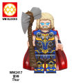 Single Sale Marvel Building Blocks Figures Thor Jane Foster Star Lord  Beta Ray Bill Gol the Godslayer Minifigure Building Bricks For Children Toys WM6146. 