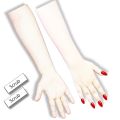 High Quality Reusable Mehndi Practice Hands For Henna Practice - 2 Bridal  Hands  With Free Scrubs (  right Hand left and back back Side ). 