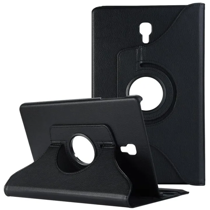 New%20Durable%20PU%20Leather%20Case%20for%20Samsung%20Galaxy%20Tab%20A%2010.5%202018%20SM-T590/T595%20with%20Rotating%20Stand%20&%20Microfiber%20Lining%20-%20Image%203