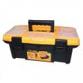 Tolsen Heavy Duty Plastic Tool Box 13" (340x180x130mm) Ergonomic Design. 