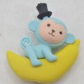 3D Monkey Banana Eraser. 