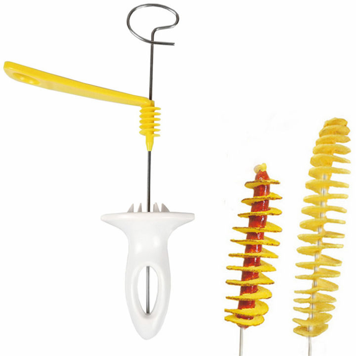 AliExpress Cyclone Potato Slicer 130g Household Rotary Potato Tower White Hand-Cut Potato Roller