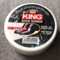 King Shoe Shiner (White Cleaner) Double Sided Round Shiner (For All Colours). 