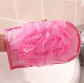 Bath Glove (Exfoliating Gloves - Body Rubbing Sponge Glove) Shower Glove. 