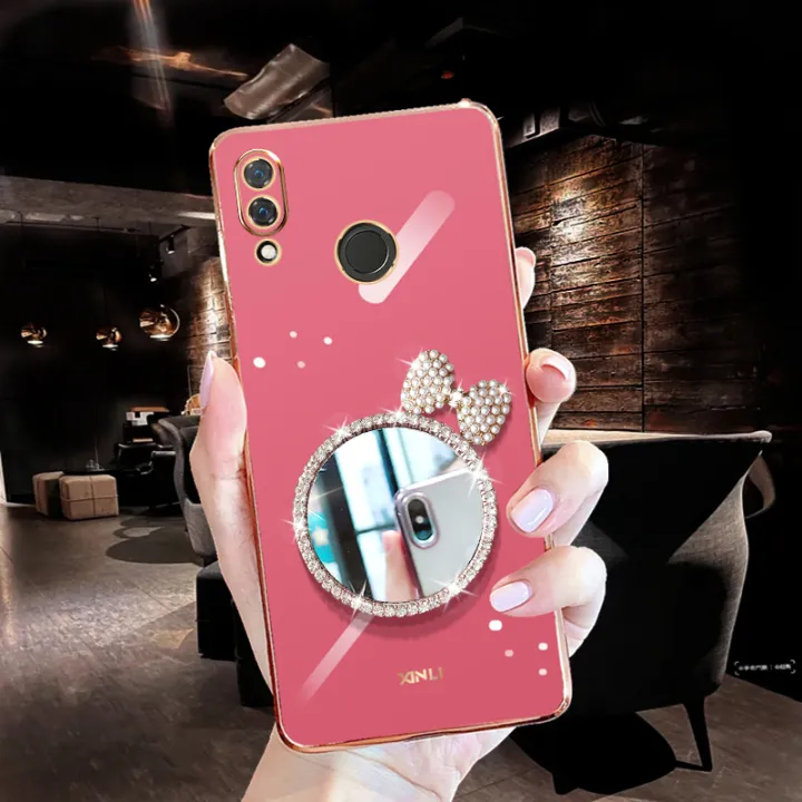 For%20Huawei%20Y7%20Prime%202019%20Back%20Cover%20Bowknot%20Makeup%20Mirror%20Luxury%206D%20Plating%20Frame%20Shiny%20Cases%20Soft%20Silicone%20Square%20Protective%20Mobile%20Phone%20Case%20for%20Girls%20-%20Image%202