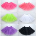 Baby Girl Tutu Skirts Kids Dance Skirt For Girls 3 Layers Tulle Tutu Girls Skirt Ball Gown Pettiskirts Birthday Party Clothes. 