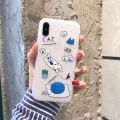 Cartoon Cat Silicone Matter Phone Case For iPhone 13 12 11 Pro Xs Max X Xr 7 8 Plus Se2 12 13 Mini Shockproof Soft Cover Fundas. 