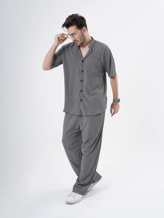 reduce rework – growtechmedia Images High Quality... Ash Ensemble Men’s Shirt & Trouser Set – Premium Two Piece Casual ...