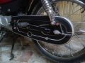 CHAIN COVER  sticker kit for 70cc bike all types.....matt black bolor....all colors avlbl on demand. 