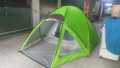 Spanish Camping Tent 3 to 5 Person Water and Heat Proof/imported sleeping  bag with compression bag. 