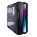 AA Tiger Hunting Black ATX Gaming PC Case with 3 RGB Fans | Micro ATX PC Casing | Low Price Gaming Case with Fans. 