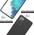Samsung S20 FE  Black Soft Silicon Back Cover. 
