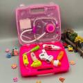 My Family Doctor Set For Kids | Kids Doctor Playset of 8pcs Doctor Kit | Play Doctor Set for Kids with Case | Pretend Medical Dr Kit with Kids Stethoscope Included. 