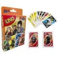 Mattel Games UNO NARUTO Card Game for Family Night Featuring Tv Show Themed Graphics and a Special Rule for 2-10 Players. 