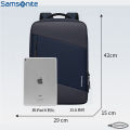 Samsonite 15.6" Lightweight Dual-compartment Stylish Backpack Water Resistant Laptop Backpack Men & Women - Blue. 