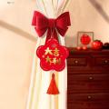 Wall Hangings for Lunar New Year Chinese New Year Hanging Ornament with Tassel Festive Home Decoration for Southeast Asian Buyers Chinese New Year Decorations. 
