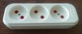 ELBi 3 Sockets Box. Made in TURKEY. Electric board. 3 gang. Extension board cordless. Accessory.. 