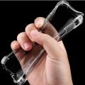 Oppo F15 Back Cover Bumper Transparent Soft Clear Silicon Jelly Back Case Imported. 