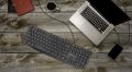 X9 Performance Wired Keyboard - Ultra Slim Full Size Ergonomic Computer Keyboard - Basic USB Keyboard for PC Desktop, Laptop with 5ft Corded Wire, 104 Quiet Keys, 14 Shortcuts, and Kickstand PATELWALA. 