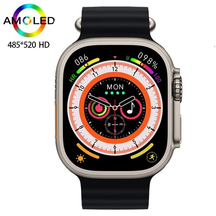 Hello Watch 3 Ultra Smart Watch, 49mm AMOLED Display, 4GB Storage, NFC, GPS, Fitness Tracking for Men and Women
