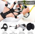 Silicone Hand Grip Device Finger Exerciser Strengthener Stretcher. 