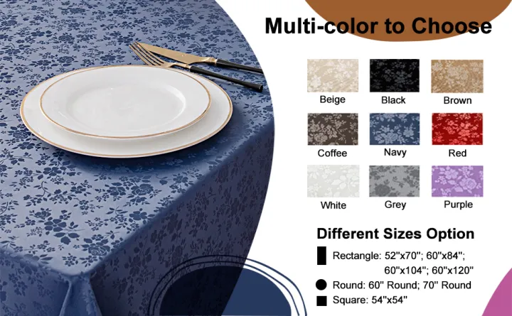 4%206%20&%208%20Seater%20Tablecloth%20with%20beautiful%20Spill-Proof%20Table%20Cloth%20in%20Washable%20Oil%20Proof%20anti-scalding%20Pvc%20Vinyl%20Table%20Cover%20Decoration%20for%20Kitchen%20Dining%2060X90%20-%20Image%205