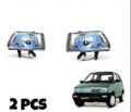 Suzuki Mehran Headlight Assembly by KT Auto Lamps – OEM Grade Crystal Clear Front Head Lamp – Premium Aftermarket Replacement – Left/Right. 