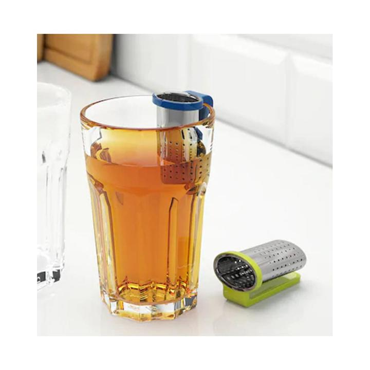 IKEA Tea infuser, light green/blue, Pack of 2