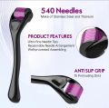 Derma Roller 0.5 Mm Hair & Skin System. 