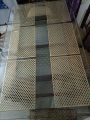 6 Pcs Table Mat & Table Runner Set Heat Resistant Placemats, Stain Resistant Washable PVC Table Mats for Dining Table Woven Placemat. 