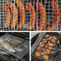 Portable Stainless Steel Barbecue Basket Barbecue Clip Picnic Camping Barbecue Supplies Outdoor BBQ Tools. 