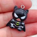 10pcs Marvel Spider Man Resin Charms Cartoon Cute Character Pendant For Earring Keychain Diy Crafts Jewelry Making. 
