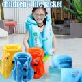 Children Swim West Kids Life Jackets Swimming Aid Inflatable Floating Life Jacket Vest Age 3 To 5 Years And 5 To 7 Years. 