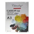 A4 A3 CHIVALRY ARTISTS CANVAS BOOK 100% Cotton Canvas Pad 280g/m. 