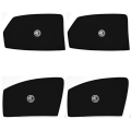 High Quality MG HS Car Window shades | Sun shades fabric | Car black sun shades window with logo. 