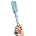 Durable Magic Comb Ergonomic Smooth Scalp-friendly Telescopic Comb Anti-static Retractable Self-cleaning Comb for Hair Care Women's Hair Styling Scalp Treatment Beauty Salon Home Grooming. 