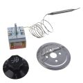 AC 250V 16A 30-110C Temperature Control Capillary Thermostat. 