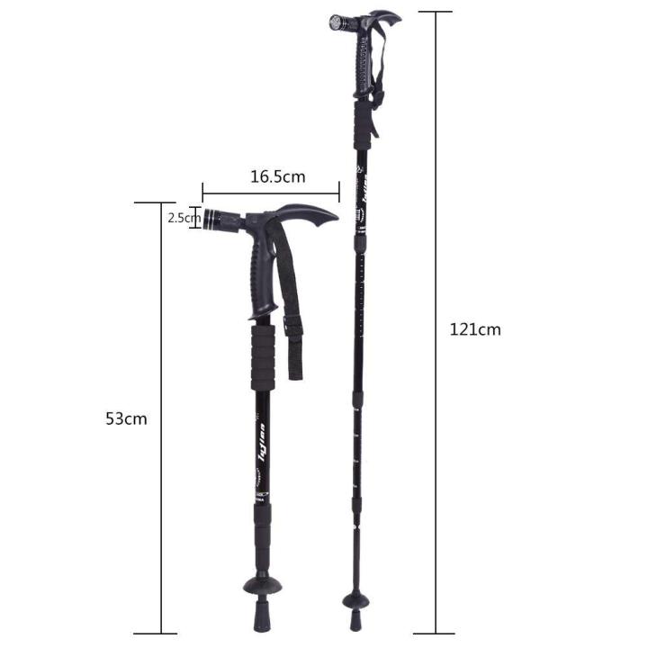 Aluminium%20Adjustable%204-Step%20Anti-Shock%20Telescopic%20Hiking%20Walking%20Stick%20With%20Led%20Flashlights%20(Black)%20-%20Image%204