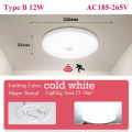 CANMEIJIA Led Ceiling Lamp PIR Motion Sensor Ceiling Lights 220V 110V Night Lights Fixtures For Room Kitchen Corridor Home Indoor Lighting. 