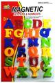 Magnetic Capital Letters for Educating Kids in Fun Educational Alphabet Refrigerator Magnets Toy for Preschool Learning Spelling (26 Alphabets). 
