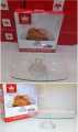 Imperial Clear Glass Cake Stand 8'',10",12''- Square,Round - Material : Glass. 